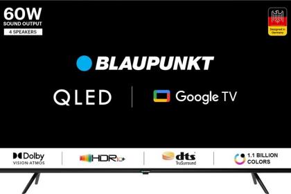 Smart TV Blaupunkt punya panel QLED 75 inci dan audio Dolby Atmos