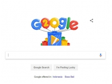 Ulang tahun ke-20, Google rayakan dengan Google Doodle