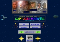 Situs Captain Marvel dibuat unik ala 90-an