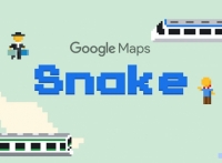 Main gim Snake di Google Maps