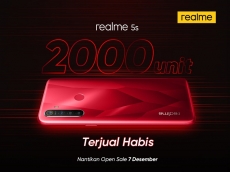 2.000 unit realme 5s terjual dalam flash sale