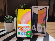 Hands-On Samsung Galaxy A01 di Indonesia