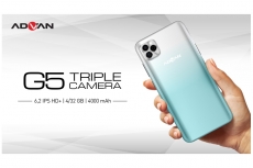 Advan G5, ponsel 3 kamera harga Rp1 jutaan