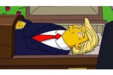 Donald Trump positif Corona sudah diprediksi The Simpsons