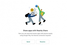 Android Nearby bisa transfer aplikasi dari Google Play Store