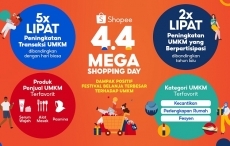 Shopee 4.4 catat peningkatan transaksi dan penjual UMKM 