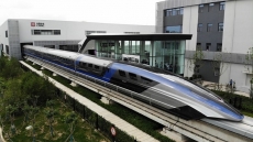 Kereta maglev di Tiongkok tembus 600 km/jam