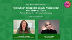 Jumlah penjual naik 2x lipat, Tokopedia gelar Beauty Awards 2021
