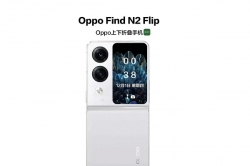 Cover screen OPPO Find N2 Flip berbentuk vertikal