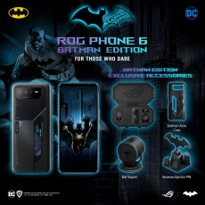 ASUS ROG Phone 6 Batman Edition sudah tersedia di Indonesia, ini harganya