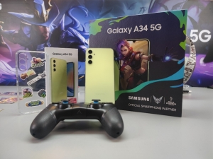 Samsung luncurkan Galaxy A34 5G warna Awesome Lime, hadir dengan paket khusus gamer
