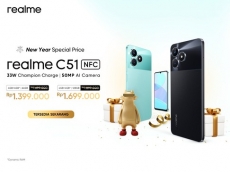 Realme C51 kini hadir dengan harga lebih terjangkau, mulai Rp1,3 jutaan 