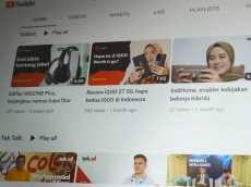 YouTube memperkenalkan menu 