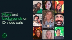 WhatsApp kenalkan filter dan background baru untuk video call