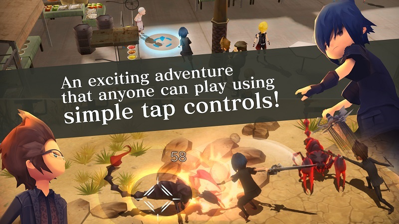 Gim Final Fantasy XV hadir dalam versi mobile