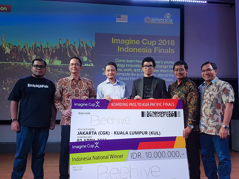 Beehive Drones juarai Imagine Cup 2018 di Indonesia