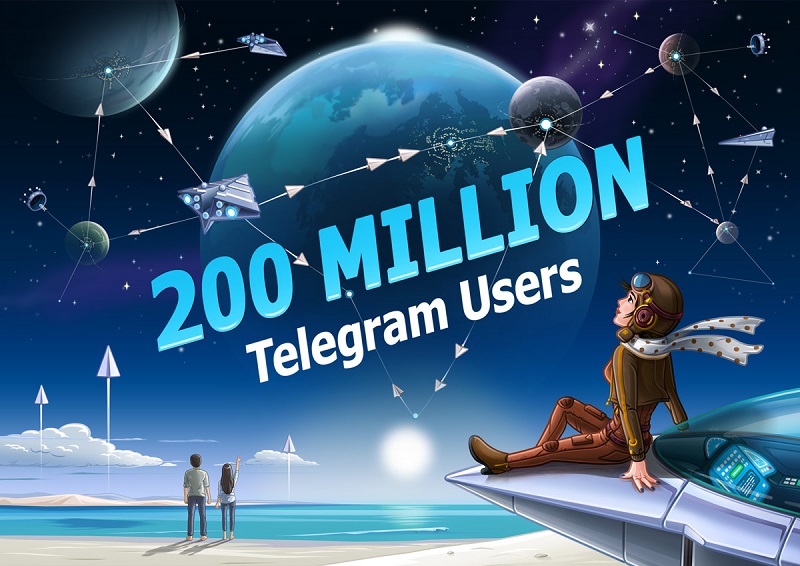 Telegram capai 200 juta orang pengguna