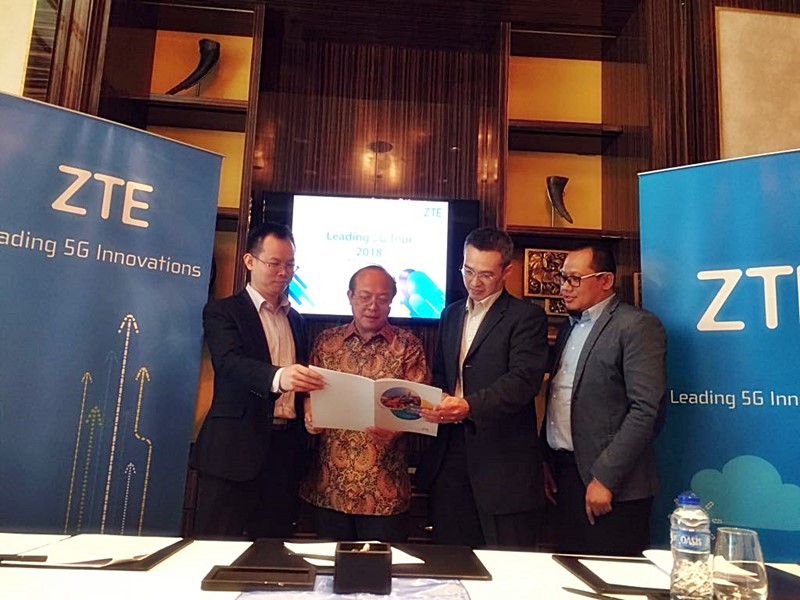 ZTE pamerkan aneka inovasi 5G pertama di dunia ke Indonesia