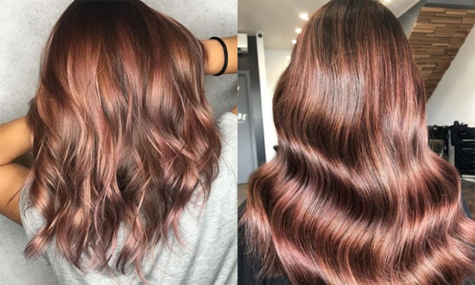 Rose-Brown, warna rambut yang sedang populer di Instagram
