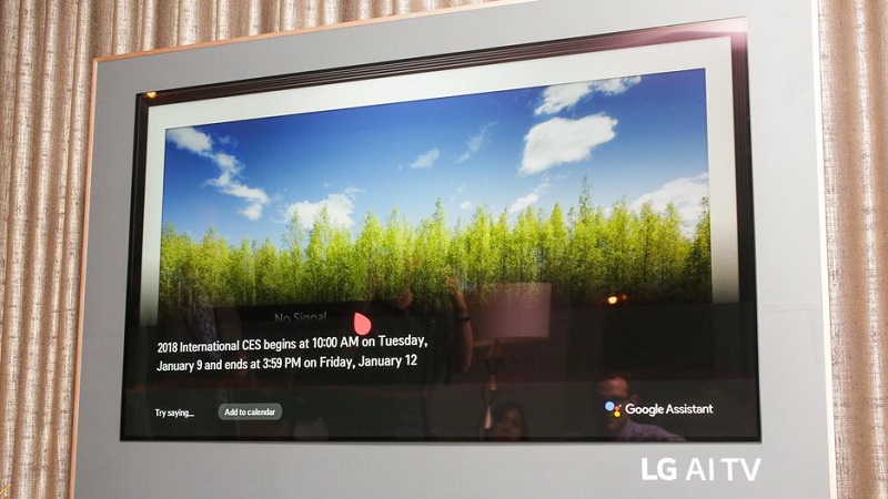 Televisi LG sudah bisa akses Google Assistant