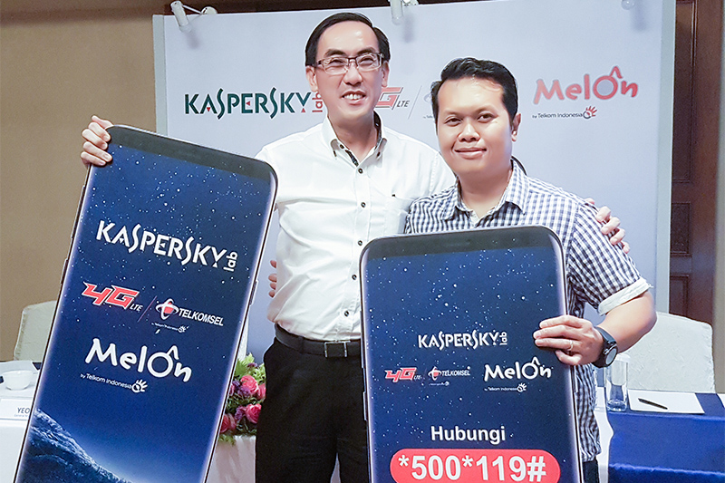 Kaspersky dan Telkomsel hadirkan antivirus murah