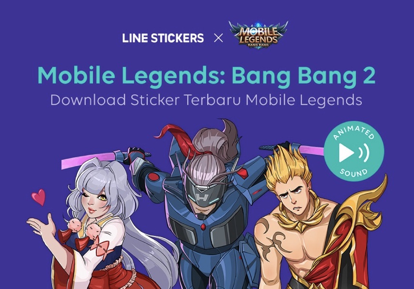Makin seru chatting dengan 8 stiker Line Mobile Legends baru 