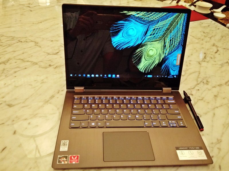 Jajaran laptop Lenovo Yoga kini ada yang gunakan AMD Ryzen