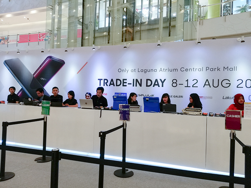 Trade-in Oppo Find X bisa pakai iPhone X