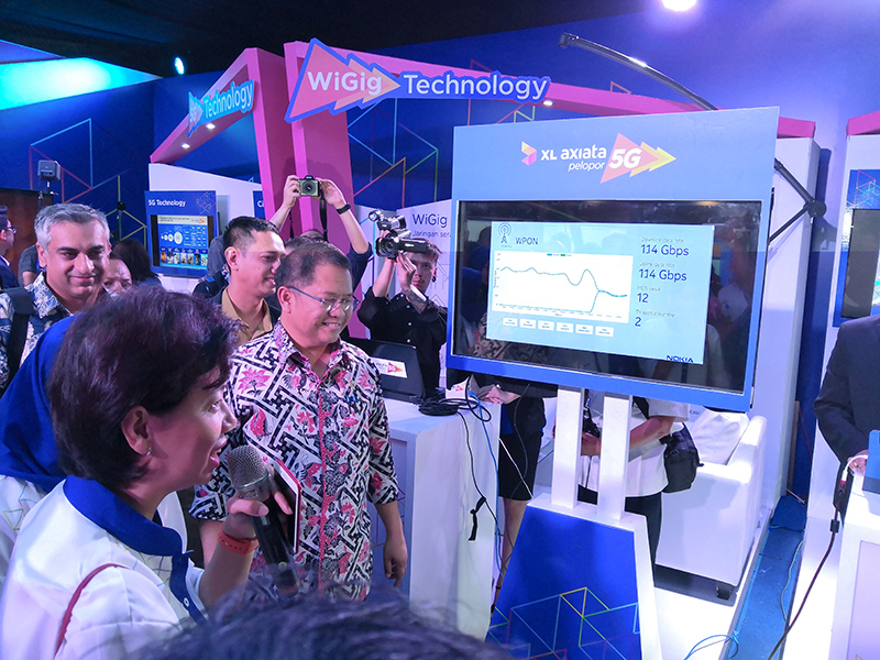 XL Axiata gelar uji coba 5G dan WiGig pertama di Indonesia