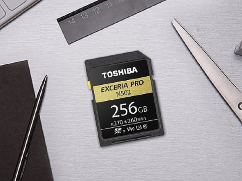 Toshiba kenalkan SD Card tangguh untuk rekam video 8K