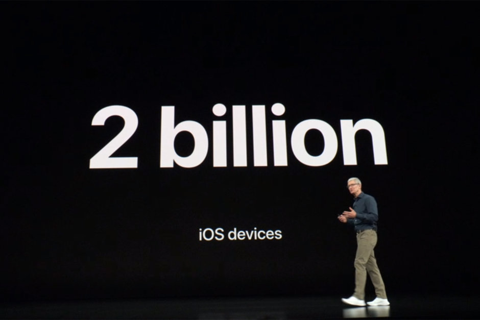 Apple sudah kirim 2 miliar perangkat iOS 