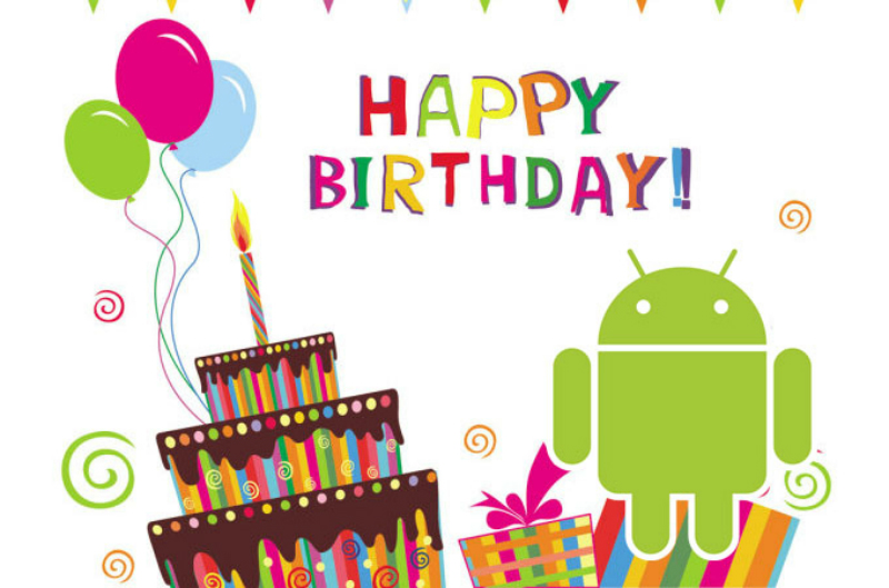 Selamat ulang tahun ke-10, Android!
