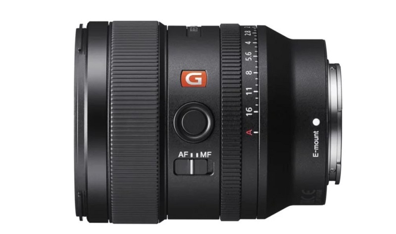 Lensa baru Sony 24mm f/1.4 G punya ring aperture.