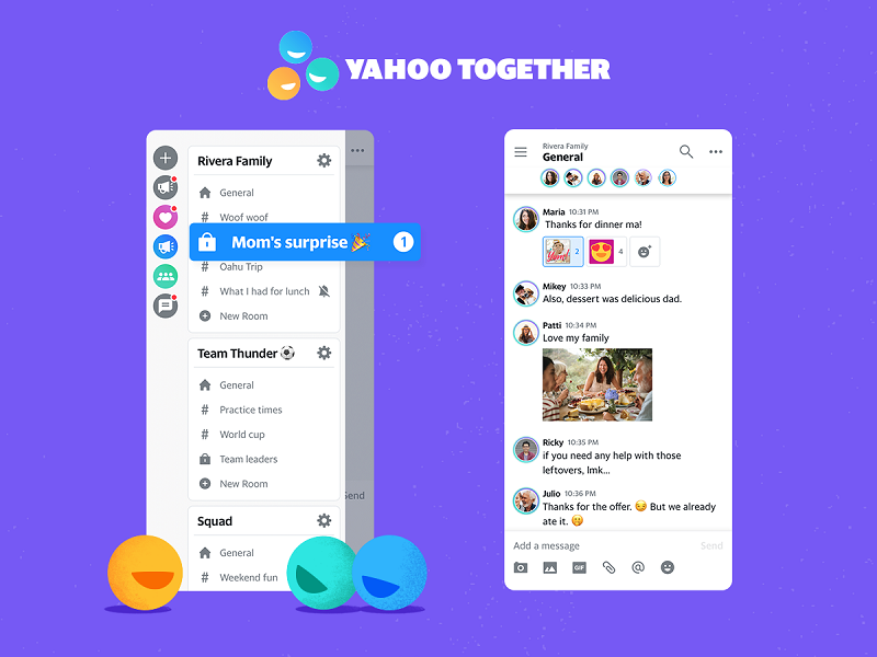 Yahoo Together jadi pengganti Yahoo Messenger