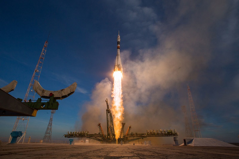 Setelah mengalami kerusakan, roket Soyuz berhasil mendarat di ISS
