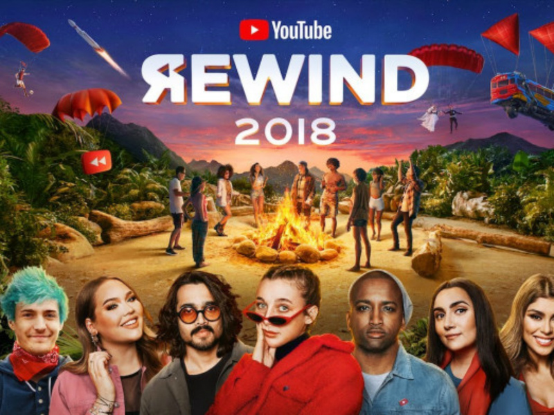 YouTube Rewind 2018 jadi video YouTube kedua paling tidak disukai