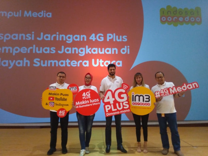 Kini Sumatera Utara bisa rasakan 4G Plus Indosat Ooredoo