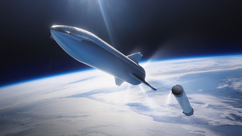 Pesawat koloni Mars buatan SpaceX siap diuji April 2019
