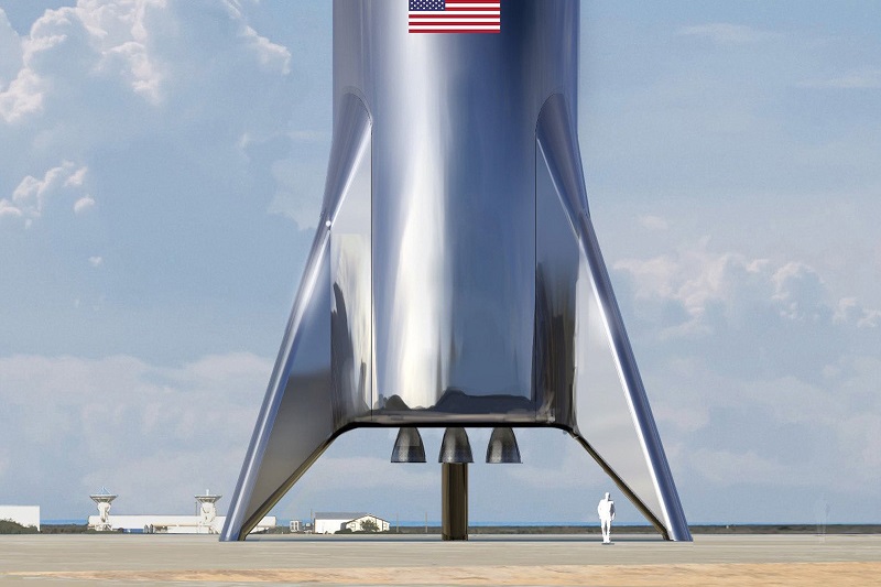Elon Musk perlihatkan pesawat uji Starship