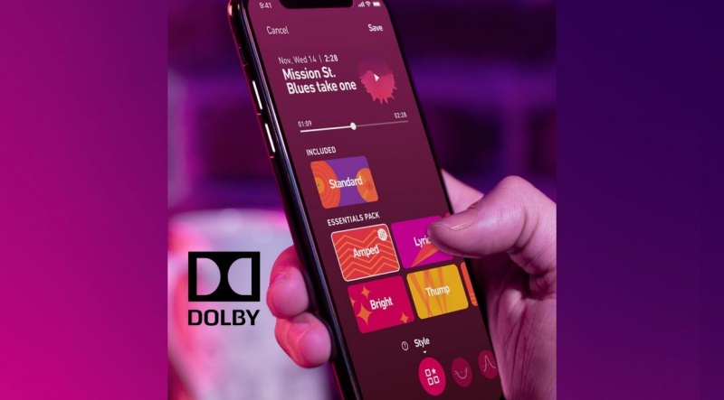 Dolby kembangkan aplikasi perekaman suara