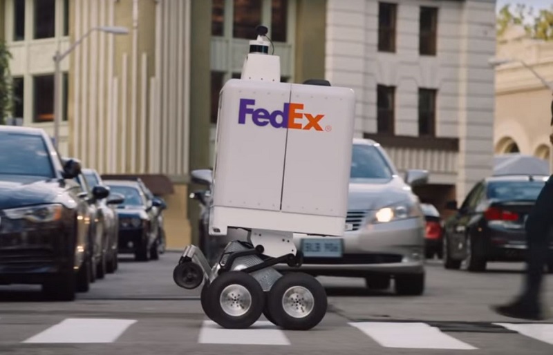 Fedex punya robot pengantar barang otomatis