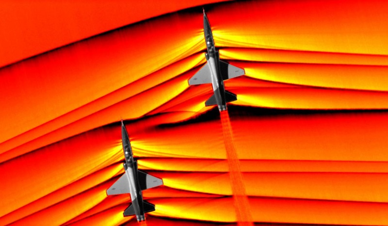 NASA tampilkan gambar gelombang supersonik