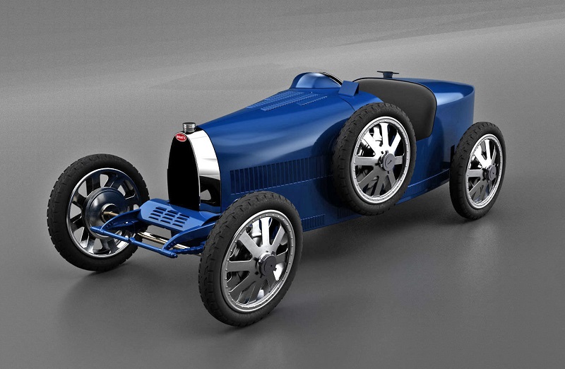 Bugatti punya mobil listrik untuk anak-anak
