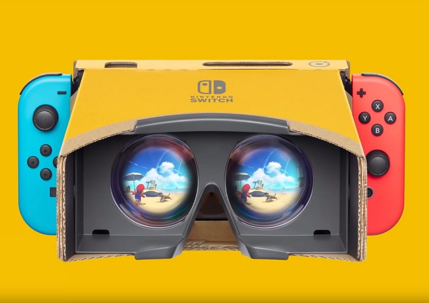 Mario dan Zelda bakal dukung VR Labo Kit