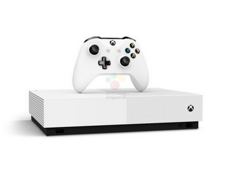 Bocoran gambar Xbox One X All Digital bocor