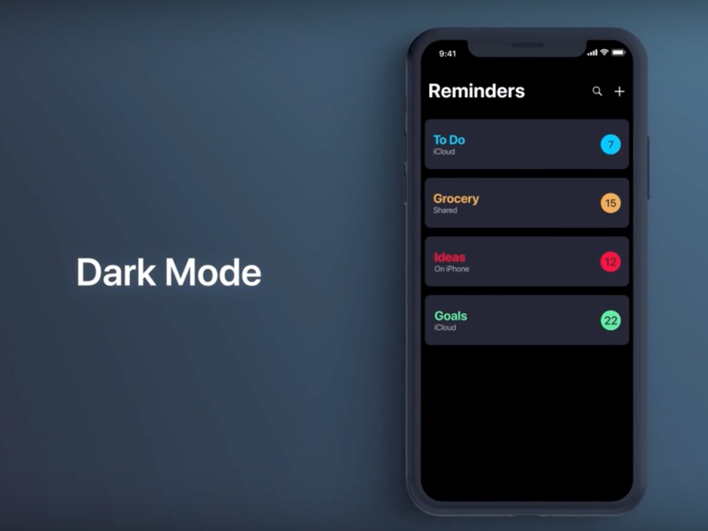 iOS 13 tawarkan fitur Dark mode dan gesture undo
