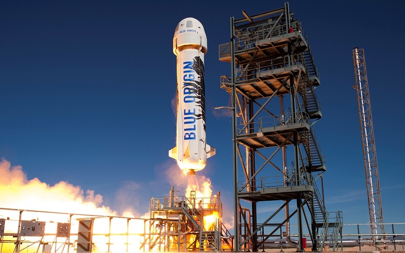 Blue Origin uji final roket wisata ke luar angkasa