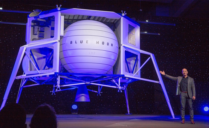 Blue Origin luncurkan mesin roket ke bulan