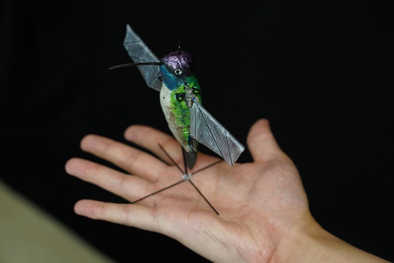 Drone ini gunakan AI agar terbang mirip burung kolibri
