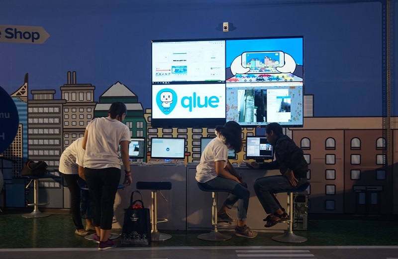 Ini kolaborasi Qlue dengan perusahaan dan intansi lainnya